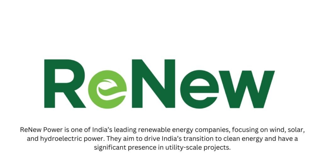 Renew power-Top 10 Renewable Energy Startups in India