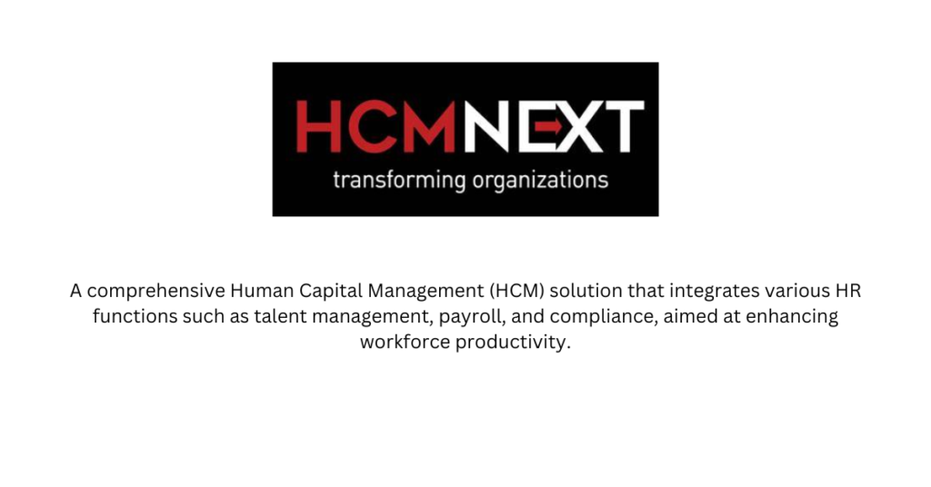 HCMNEXT-TOP 10 HRTECH STRATUPS IN INDIA