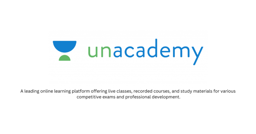 Unacademy-top 10 edutech startups in India