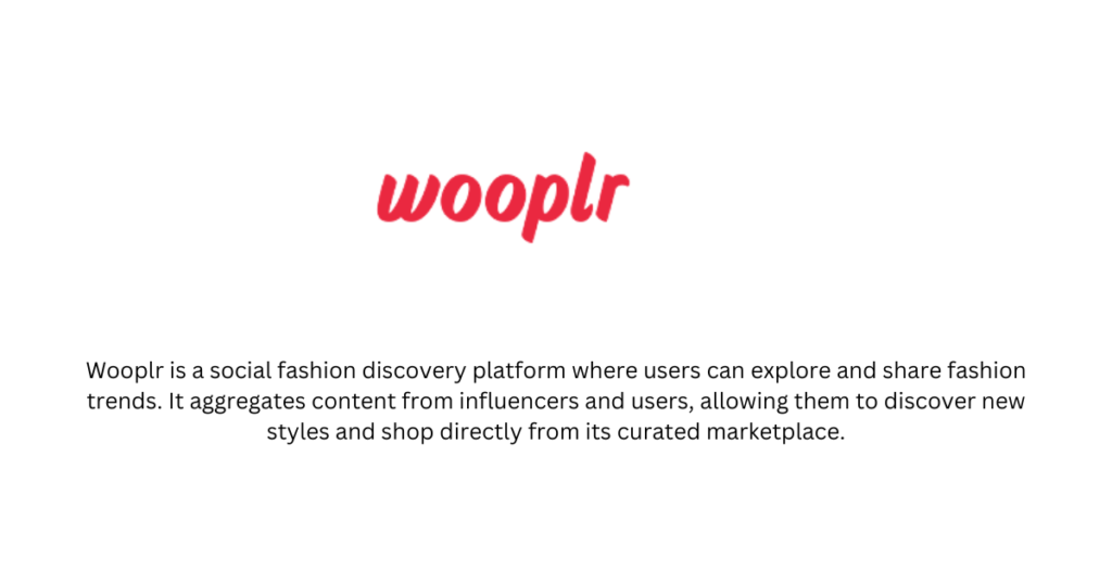 Wooplr-top 10 fashiontech startups in India