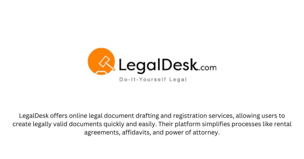 Legaldesk-TOP 10 LEGAL SERVICES STARTUPS IN INDIA