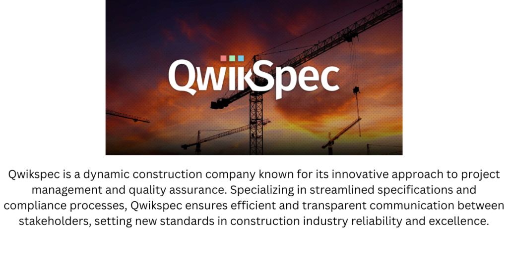 Qwikspec-TOP 10 CONSTRUCTION STARTUPS IN INDIA