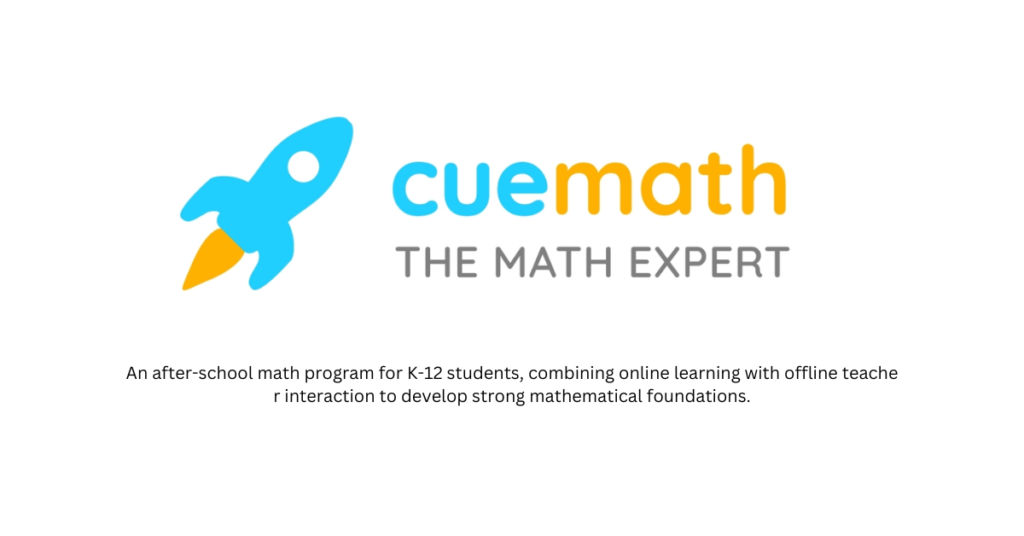 Cuemath-top 10 edutech startups in India