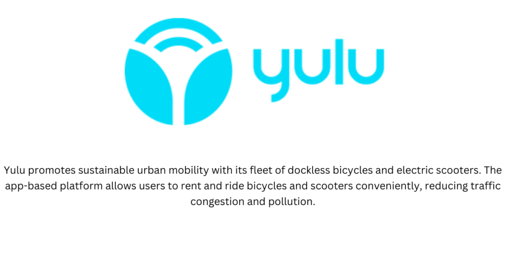 Yulu-top 10 mobility startups in India