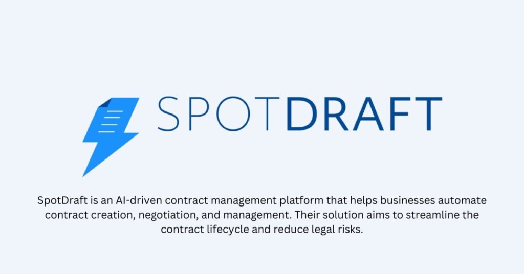 Spotdraft-TOP 10 LEGAL SERVICES STARTUPS IN INDIA
