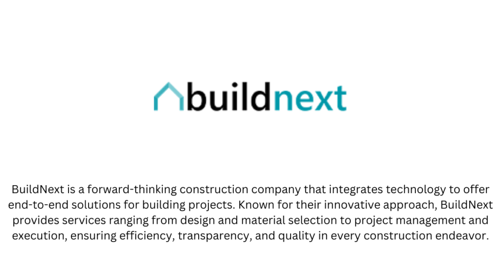 Buildnext-TOP 10 CONSTRUCTION STARTUPS IN INDIA