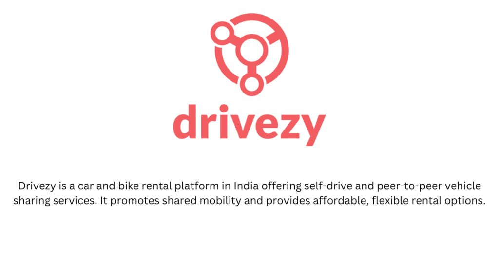 Drivezy-top 10 mobility startups in India