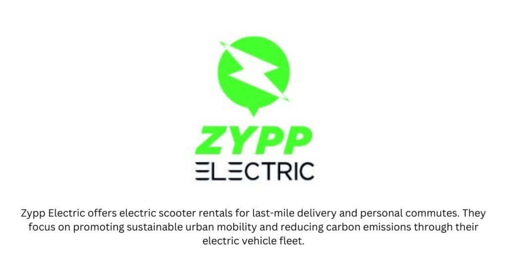 Zypp electric-TOP 10 MOBILITY AS A SERVICE STARTUPS IN INDIA