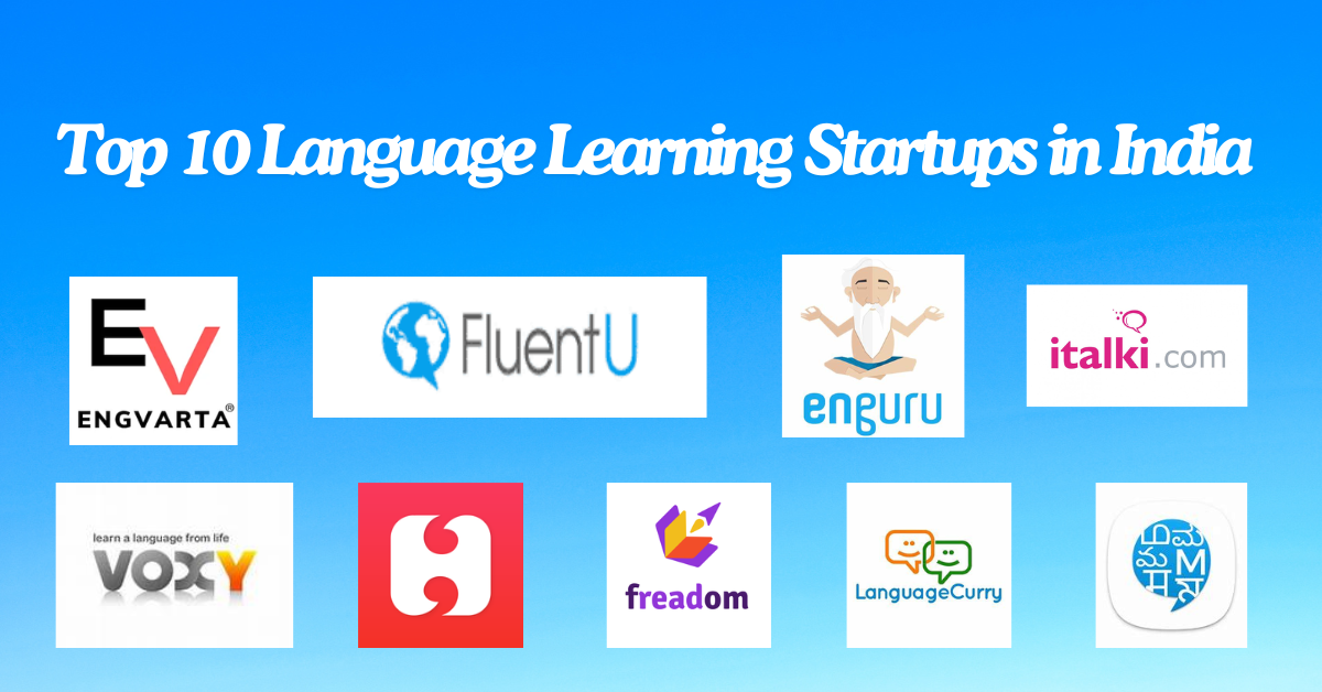 Top 10 Language Learning Startups in India