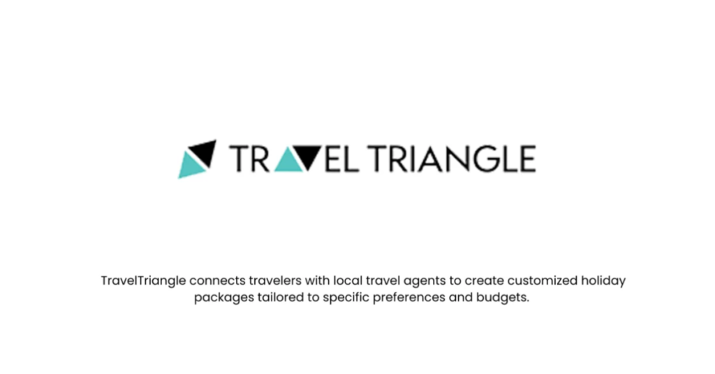 Travel triangle-top 10 traveltech stratups in India